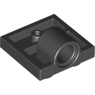 Plate Special 2 x  2 with 1 Pin Hole [Complete Underside Rib]