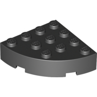 Brick Round Corner 4 x 4 Full Brick