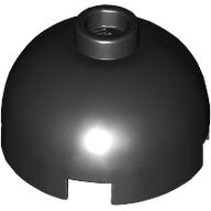 Brick Round 2 x 2 Dome Top - Blocked Open Stud with Bottom Axle Holder x Shape + Orientation
