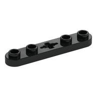 Technic Plate 1 x 5 with Smooth Ends, 4 Studs and Centre Axle Hole