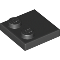 Plate Special 2 x 2 with Only 2 studs