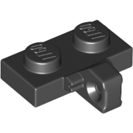 Hinge Plate 1 x 2 Locking with 1 Finger on Side, without Groove