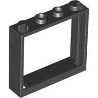 Window 1 x 4 x 3 without Shutter Tabs