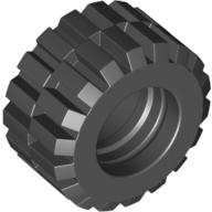 Tyre 21 x 12 with Offset Tread Small Wide and Beveled Tread Edge