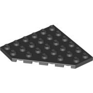 Wedge Plate 6 x 6 Cut Corner