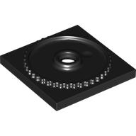 Turntable 4 x 4 Square Base, Locking