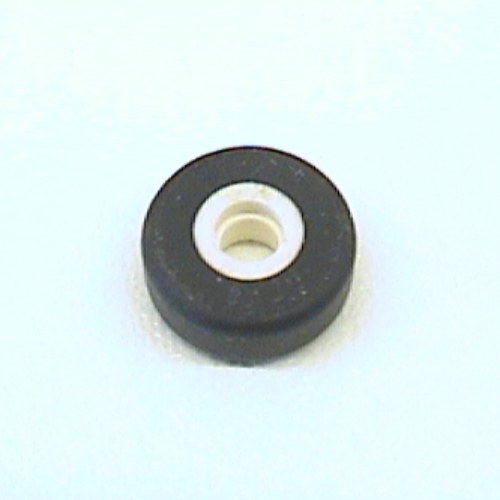 Tyre Smooth Small with White Hollow Fixed Center (Space Shuttle Wheel)