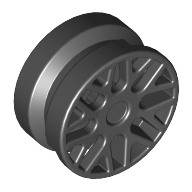 Wheel 11 x 6 with 8 'Y' Spokes [Plain]
