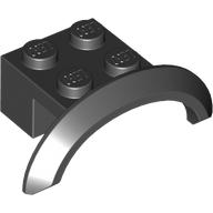 Mudguard 4 x 2 1/2 x 1 with Arch Round