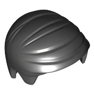 Minifig Hair Smooth Combed Sideways