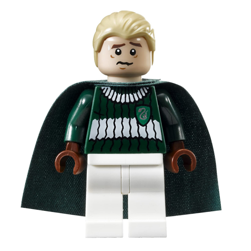Draco Malfoy, Dark Green and White Slytherin Quidditch Uniform