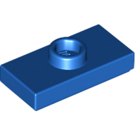 Plate Special 1 x 2 with 1 Stud with Groove and Inside Stud Holder (Jumper)