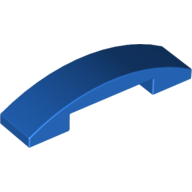 Slope Curved 4 x 1 Double with No Studs