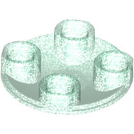 Plate Round 2 x 2 with Rounded Bottom [Boat Stud]