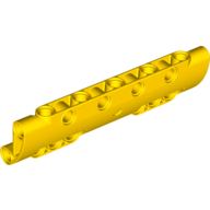 Technic Panel Curved 11 x 3 with 10 Pin Holes through Panel Surface
