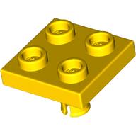 Plate 2 x 2 with Pin on Bottom