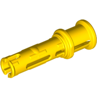 Technic Pin Long with Friction Ridges Lengthwise and Stop Bush