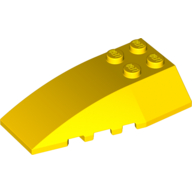 Wedge 6 x 4 Triple Curved