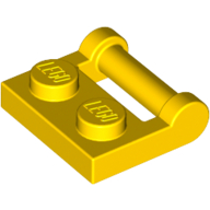 Plate Special 1 x 2 [Side Handle Closed Ends]