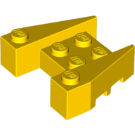 Wedge 3 x 4 [Stud Notches]