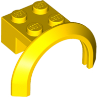 Mudguard 4 x 2 1/2 x 2 with Arch Round