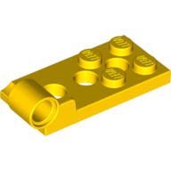 Hinge Plate 2 x 4 with Pin Hole - Bottom