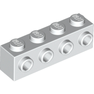 Brick Special 1 x 4 with 4 Studs on One Side