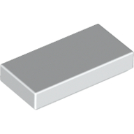 Tile 1 x 2 with Groove