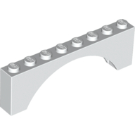 Brick Arch 1 x 8 x 2