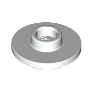 Equipment Cup / Teacup Saucer with Recessed Stud on Top [PLAIN]