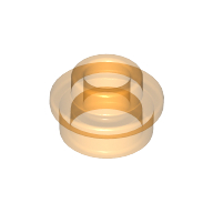 Plate Round 1 x 1 with Open Stud