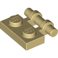 Plate Special 1 x 2 Side Handle [Free Ends]