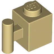 Brick Special 1 x 1 with Handle