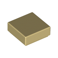 Tile 1 x 1 with Groove