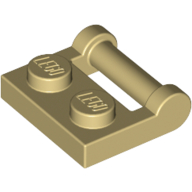 Plate Special 1 x 2 [Side Handle Closed Ends]