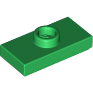 Plate Special 1 x 2 with 1 Stud with Groove and Inside Stud Holder (Jumper)