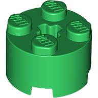 Brick Round 2 x 2 with Axle Hole
