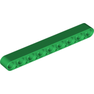 Technic Beam 1 x 9 Thick