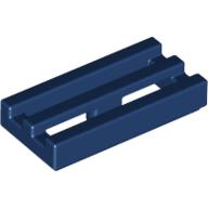Tile Special 1 x 2 Grille with Bottom Groove