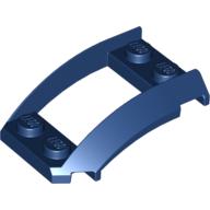 Wheel Arch, Wedge 4 x 3 Open with Cutout and Four Studs