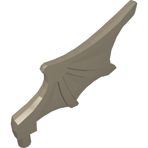 Animal Body Part, Bat Wing with Shaft [Chima Bat Wing]