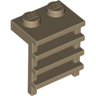 Plate Special 1 x 2 with Ladder