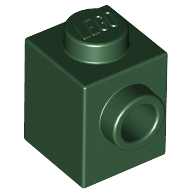 Brick Special 1 x 1 with Stud on 1 Side