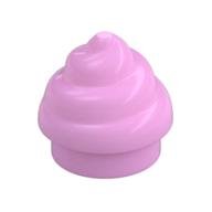 Plate Round 1 x 1 Swirled Top / Poo