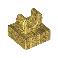Tile Special 1 x 1 with Clip with Rounded Edges