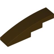 Slope Curved 4 x 1 No Studs [Stud Holder with Asymmetric Ridges]