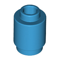 Brick Round 1 x 1 Open Stud