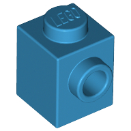Brick Special 1 x 1 with Stud on 1 Side