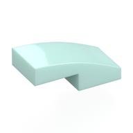 Brick Curved 2 x 1 No Studs [1/2 Bow]