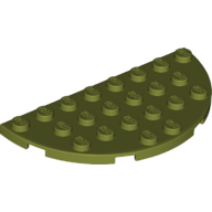 Plate Round Corner 4 x 8 Double